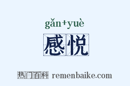 感悦是什么意思的图片
